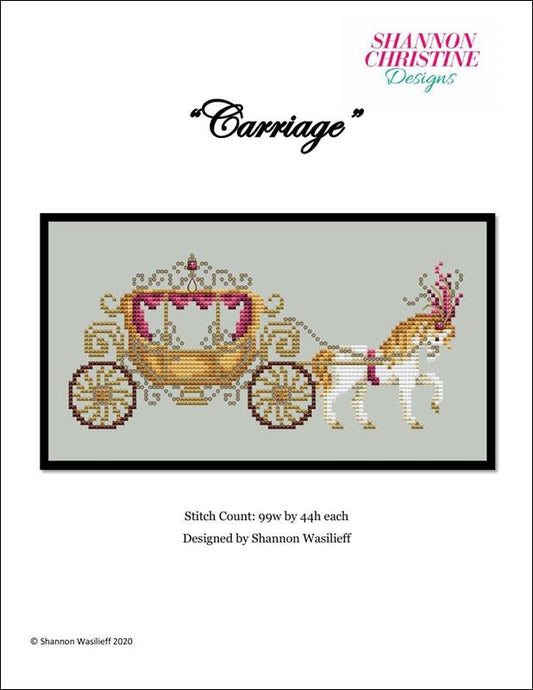 Shannon Christine Carriage cross stitch pattern