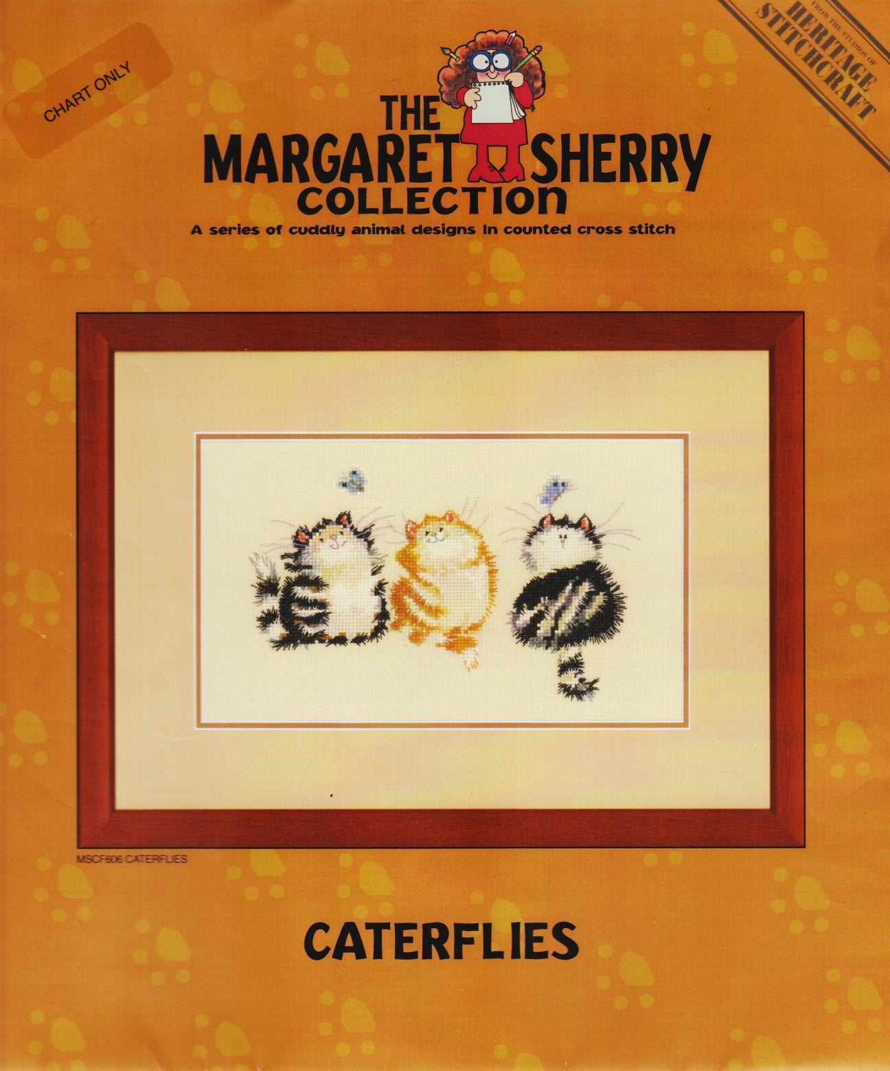 Heritage Stitchcraft Caterflies MSC606 cross stitch pattern
