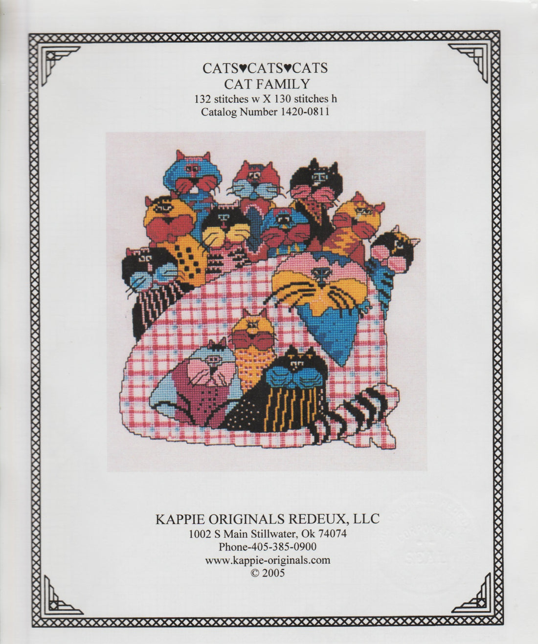Cats Cats Cats - Cat Family pattern – Sandra's Stitch Stash
