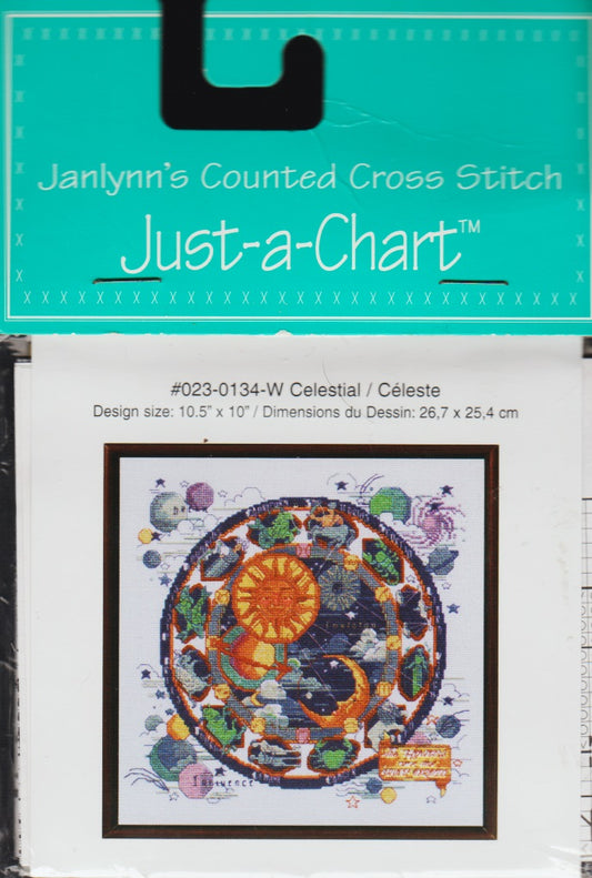 JanLynn Celestial 023-0134-W cross stitch pattern