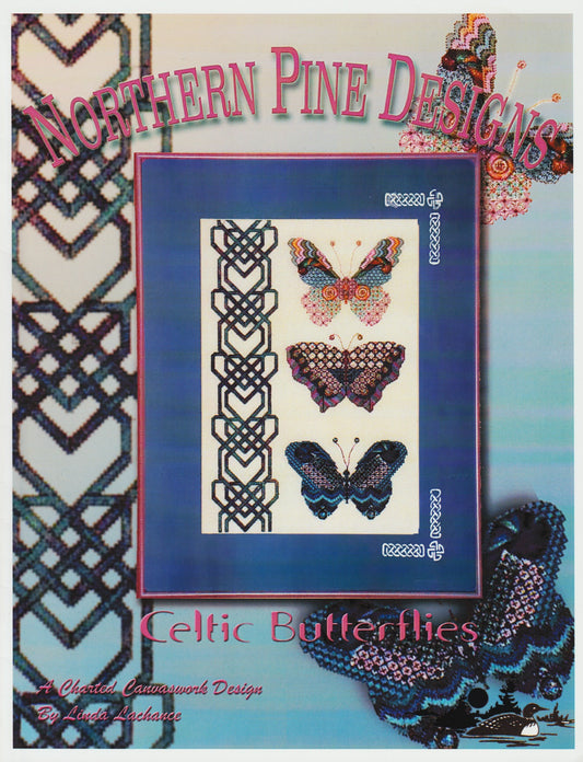 Northern Pine Designs Celtic Butterflies cross stitch pattern