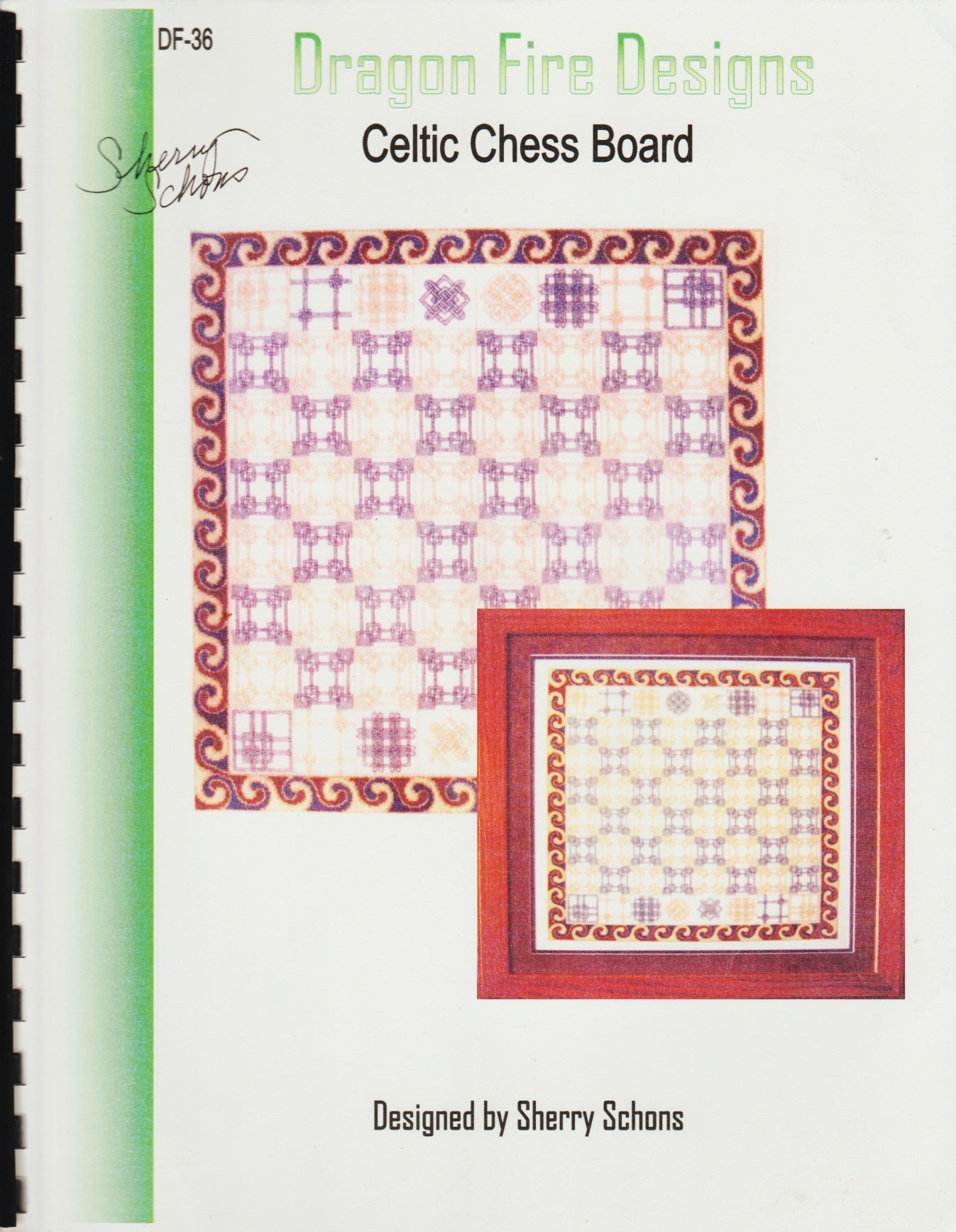 Celtic Chess Board pattern – Sandra's Stitch Stash