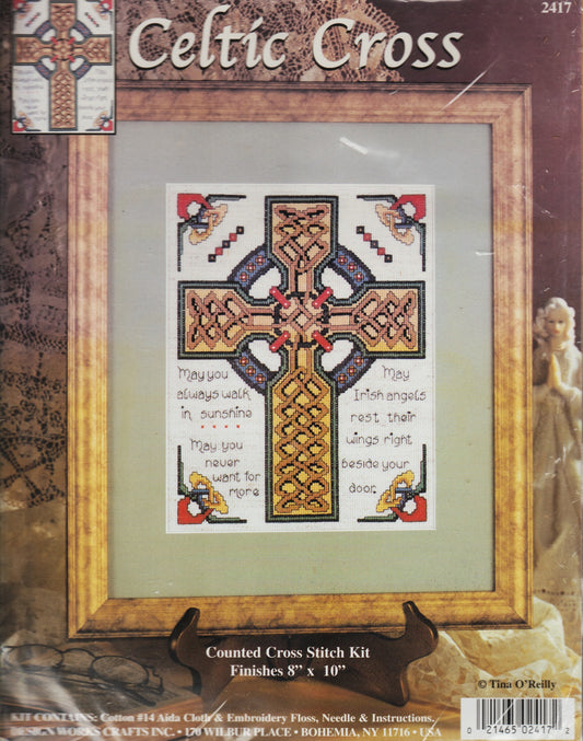 Design Works Celtic Cross 2417 cross stitch kit