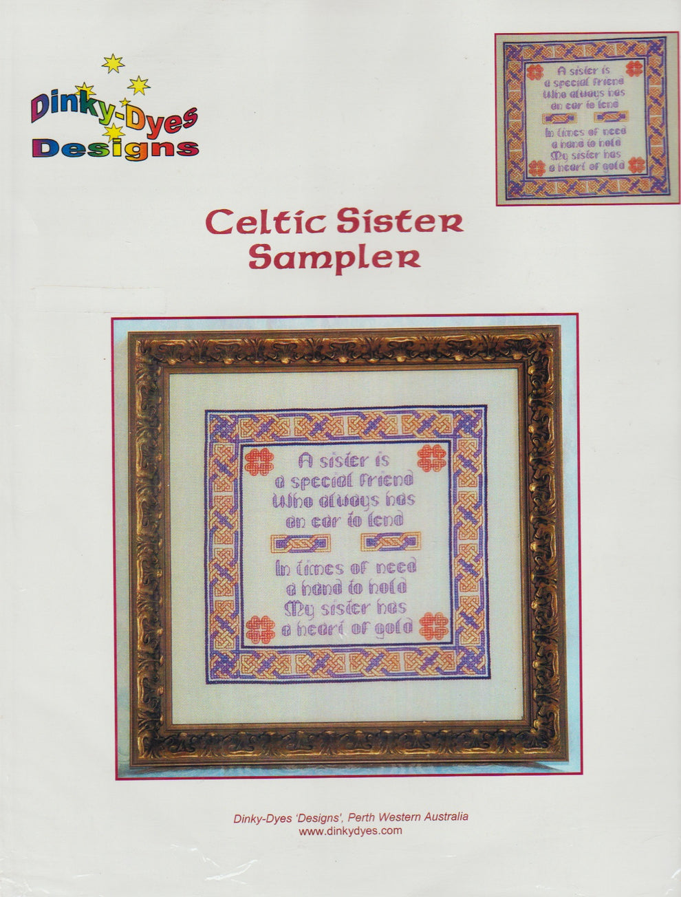 Celtic Sister Sampler pattern – Sandra's Stitch Stash