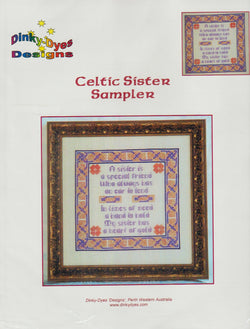 Dinky Dyes Celtic Sister Sampler cross stitch pattern