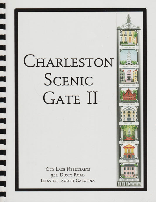 Old Lace Needlearts Charleston Scenic Gate II cross stitch pattern
