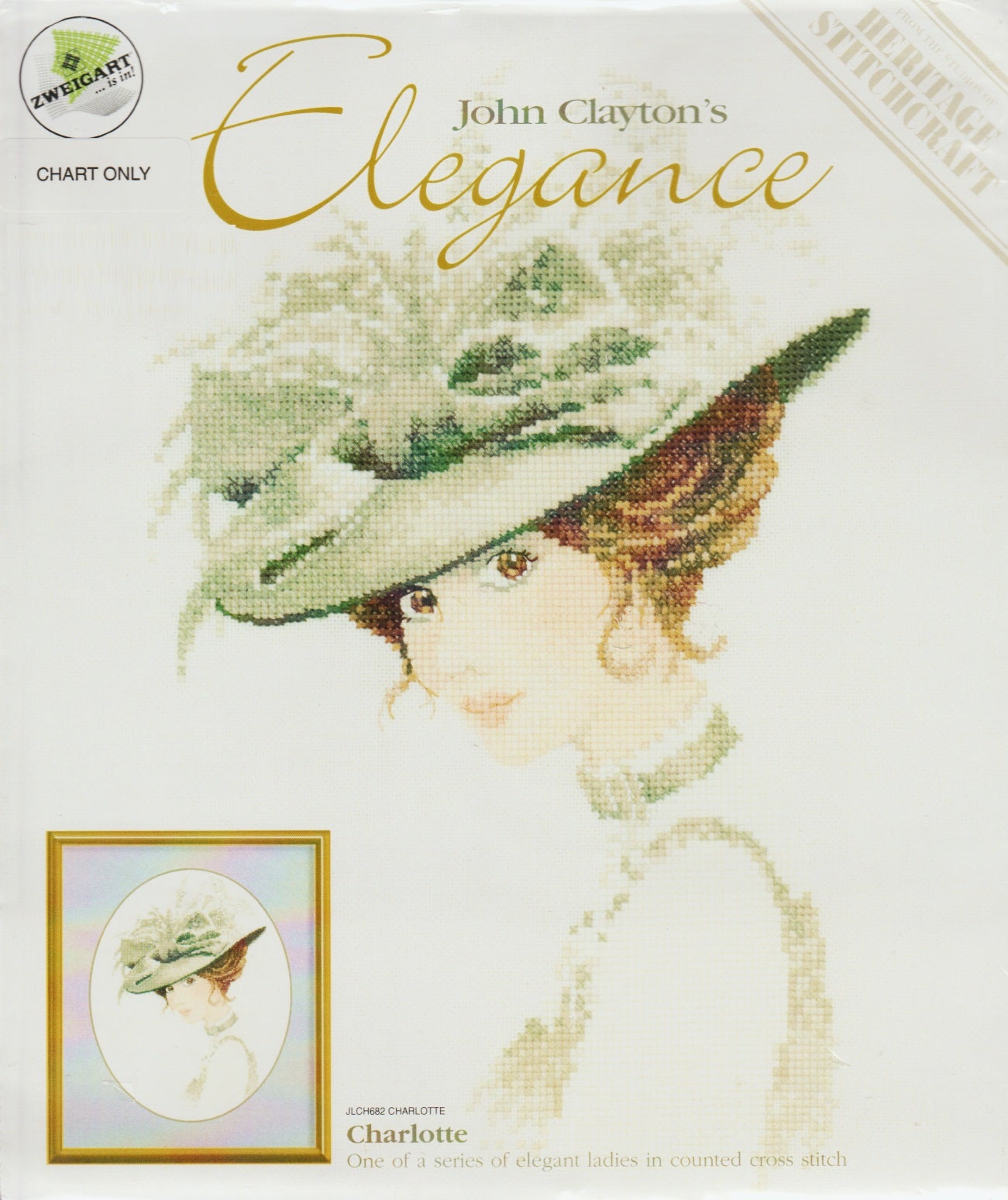 Heritage Stitchcraft Charlotte JLCH682 cross stitch pattern