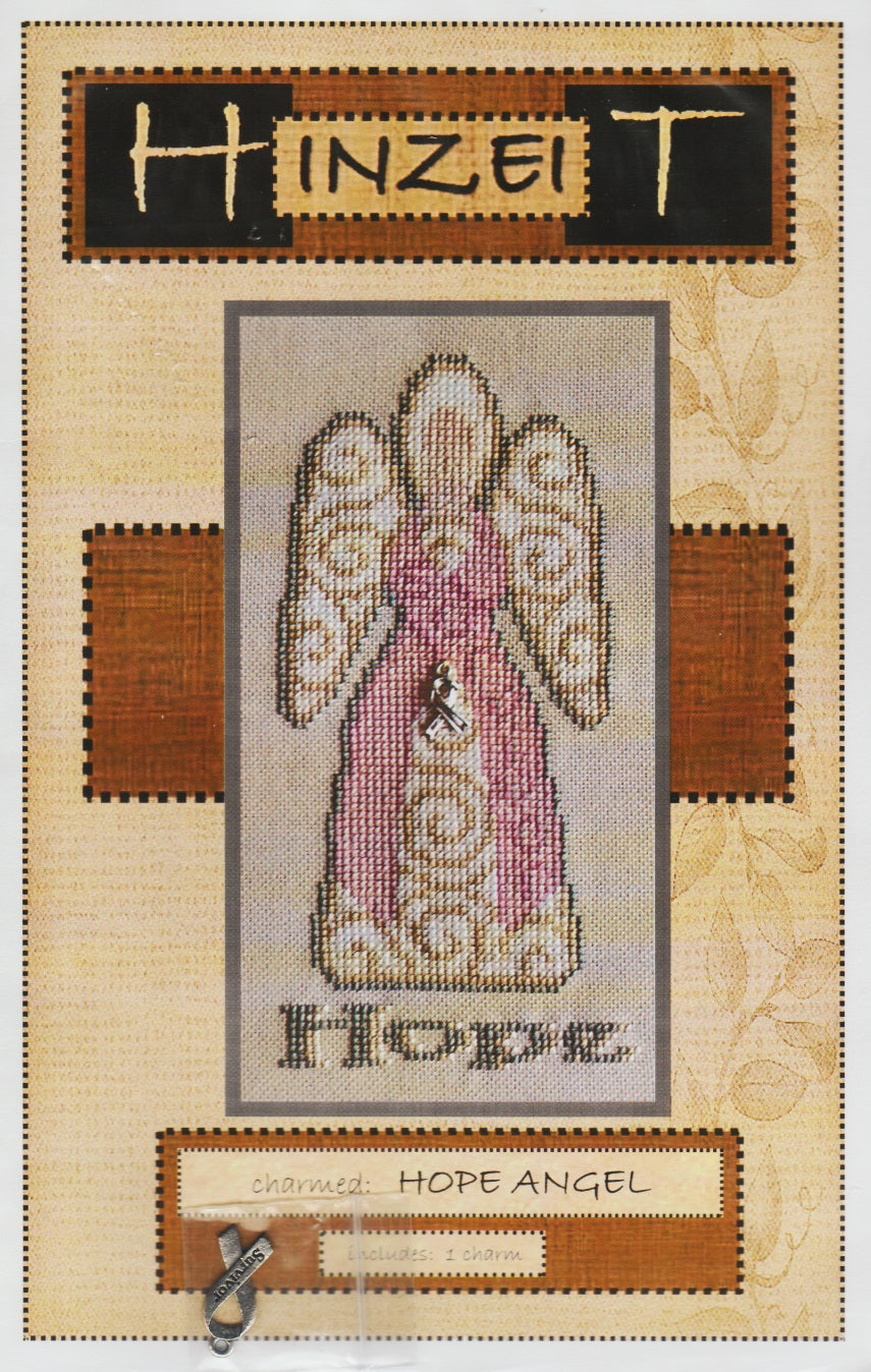 Hinzeit Charmed Hope Angel cross stitch pattern