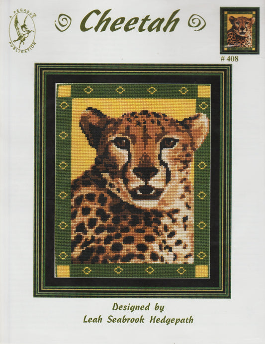 Pegasus Cheetah 408 cross stitch pattern