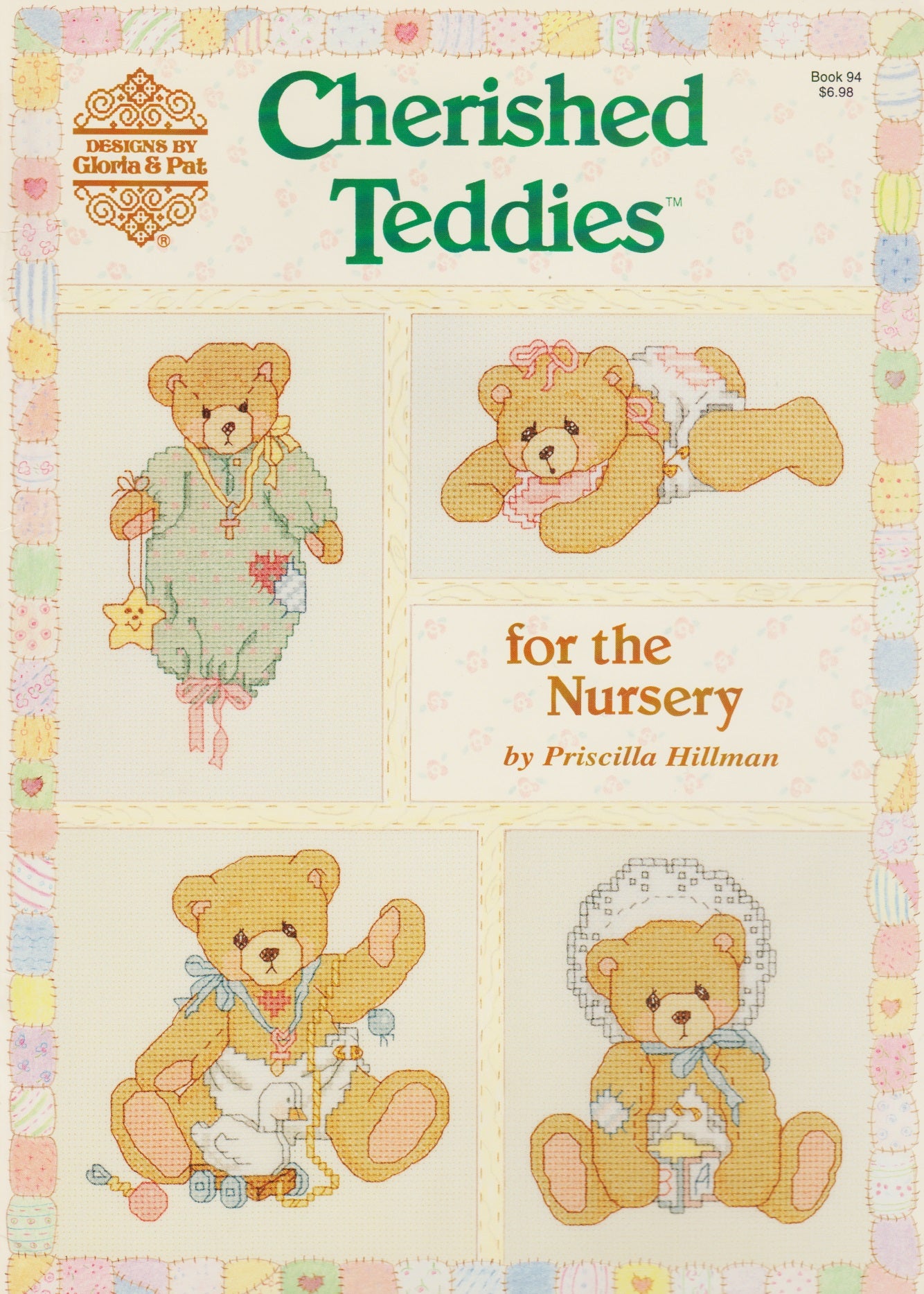 Gloria & Pat Cherished Teddies for the Nursery 94 cross stitch pattern