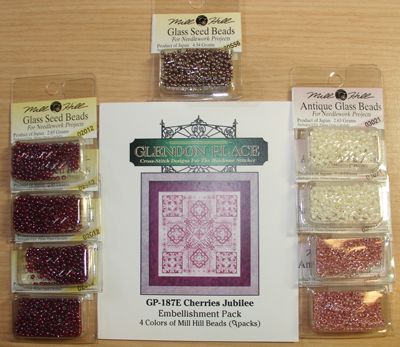 Glendon Place Cherries Jubilee GP-187 embellishment pack