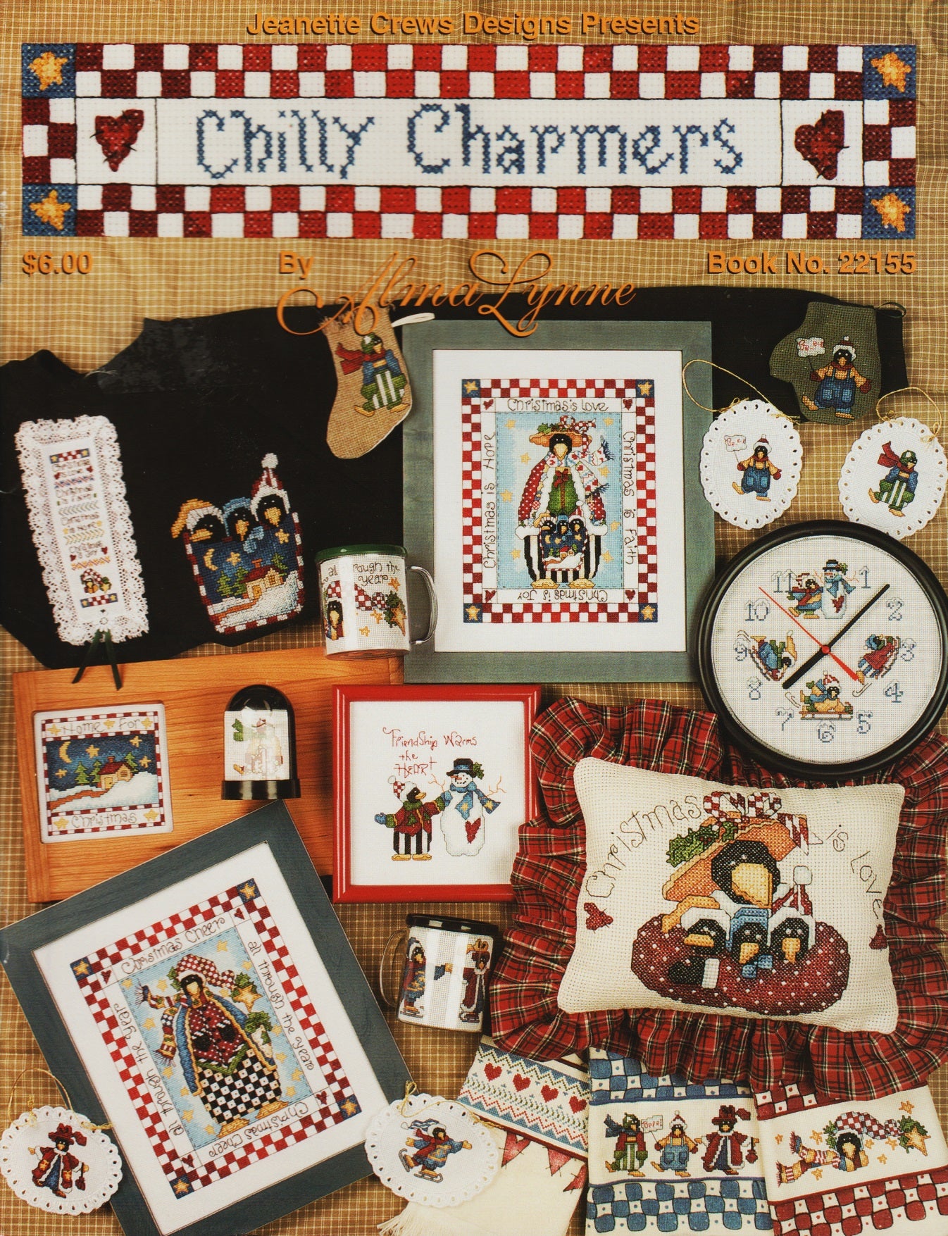 Jeanette Crews Chilly Charmers 22155 cross stitch pattern