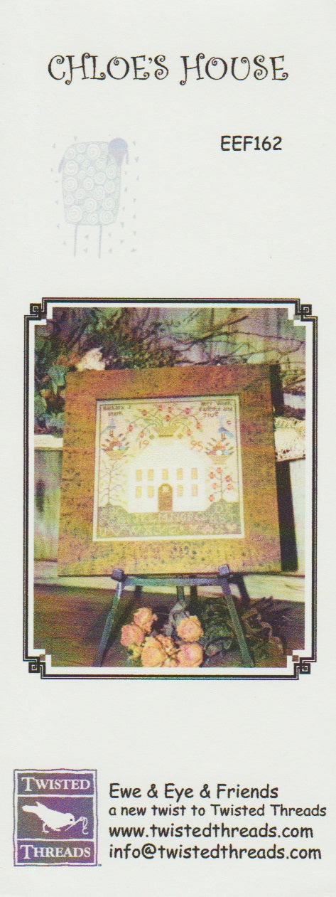 Ewe & Eye Chloe's House EEF162 cross stitch pattern