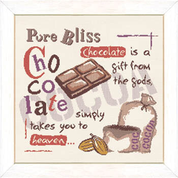 Lili Points Chocolate cross stitch pattern