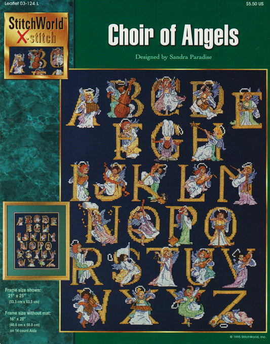 StitchWorld X-Stitch Choir of Angels 03-124L cross stitch pattern