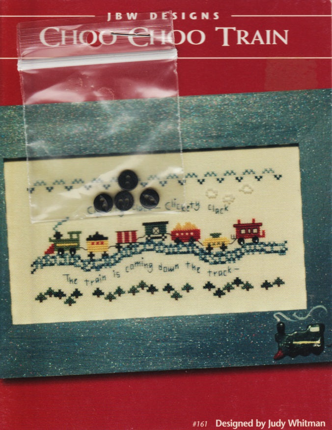 JBW Designs Choo Choo Train 161 cross stitch pattern