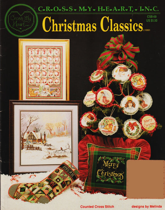 Cross My Heart Christmas Classics CSB-69 cross stitch pattern