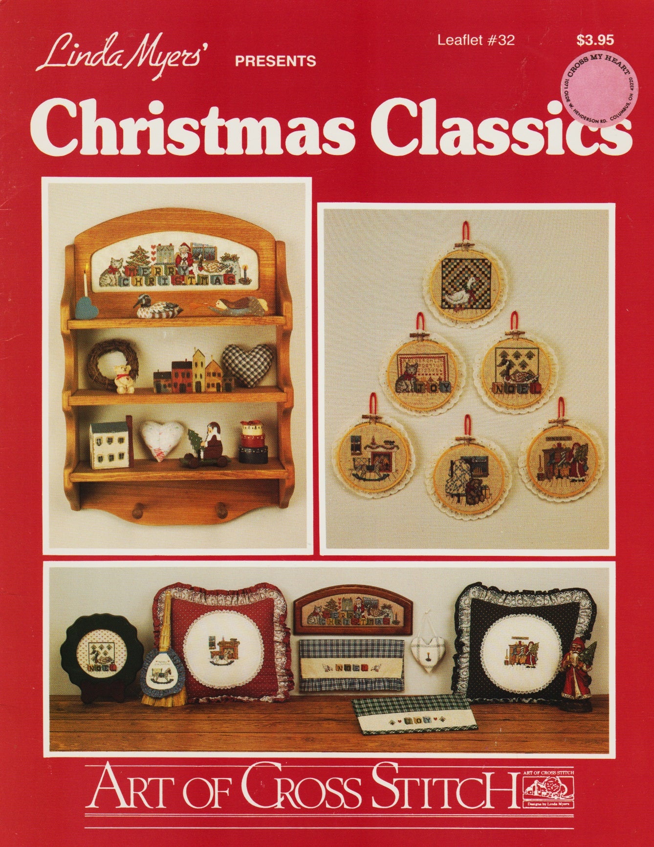 Art of Cross Stitch Linda Myers Christmas Classics 32 cross stitch pattern