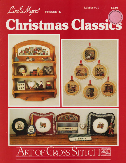 Art of Cross Stitch Linda Myers Christmas Classics 32 cross stitch pattern