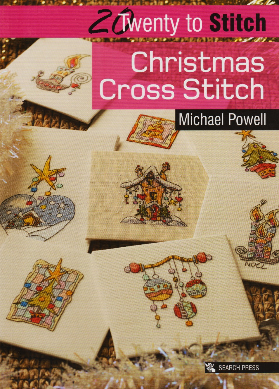 Seach Press Christmas Cross Stitch Michael Powell cross stitch pattern