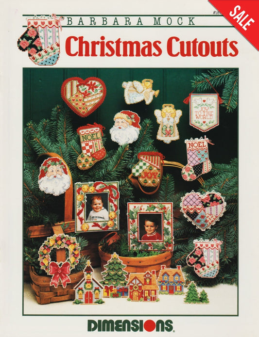 Dimensions Christmas Cutouts 187 ornaments cross stitch pattern