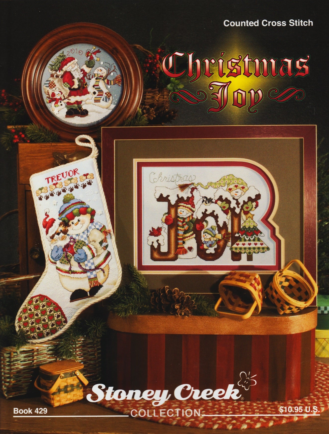 Stoney Creek Christmas Joy BK429 cross stitch pattern