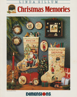 Dimensions Christmas Memories 158 stockings cross stitch pattern