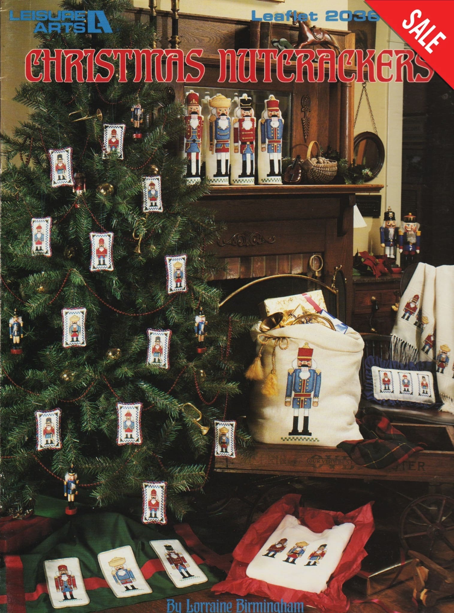 Leisure Arts Christmas Nutcrackers 2036 cross stitch pattern