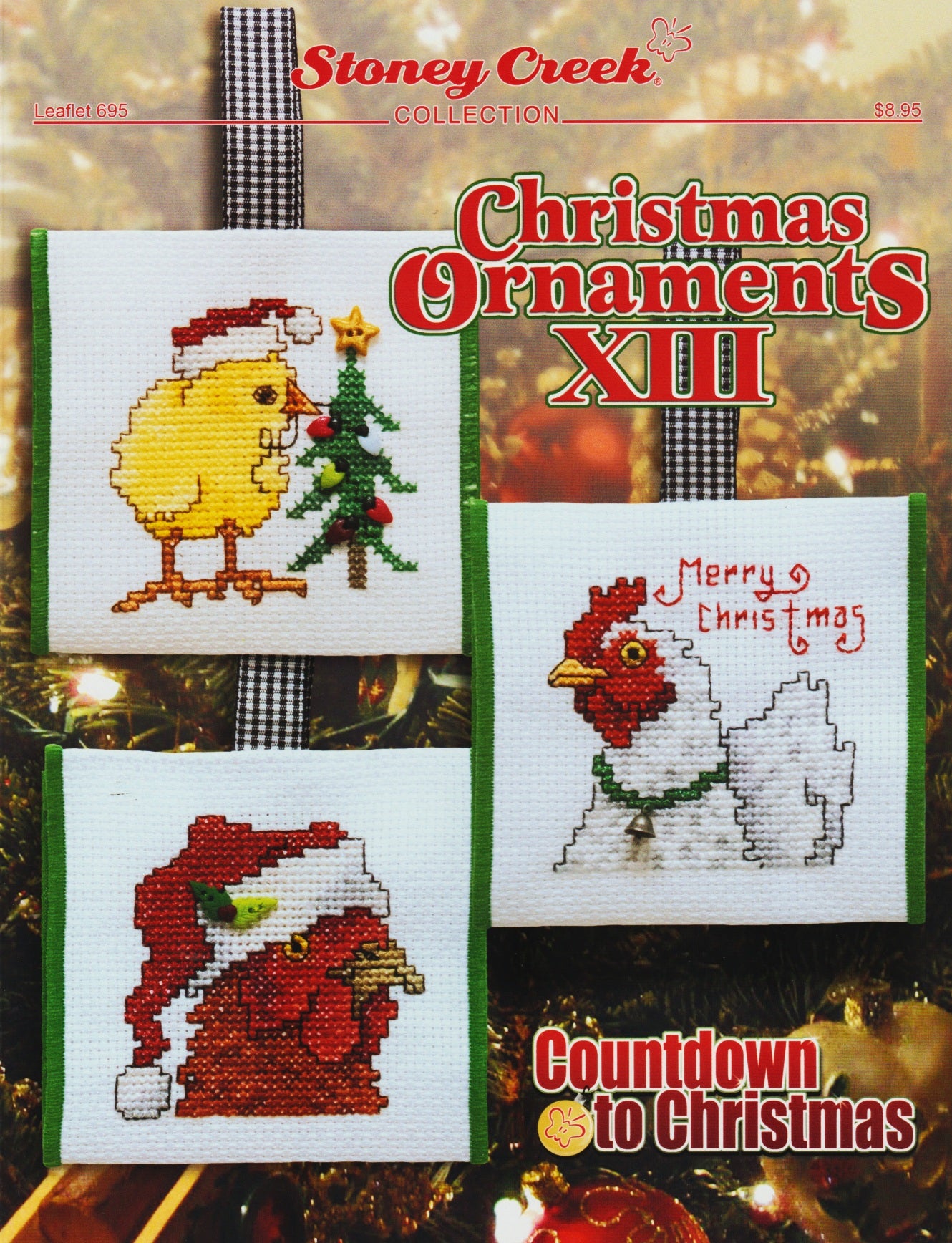 Stoney Creek Christmas Ornaments XIII LFT695 cross stitch pattern