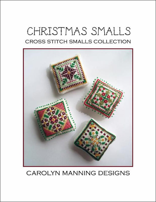 Carolyn Manning Christmas Smalls cross stitch christmas ornament pattern