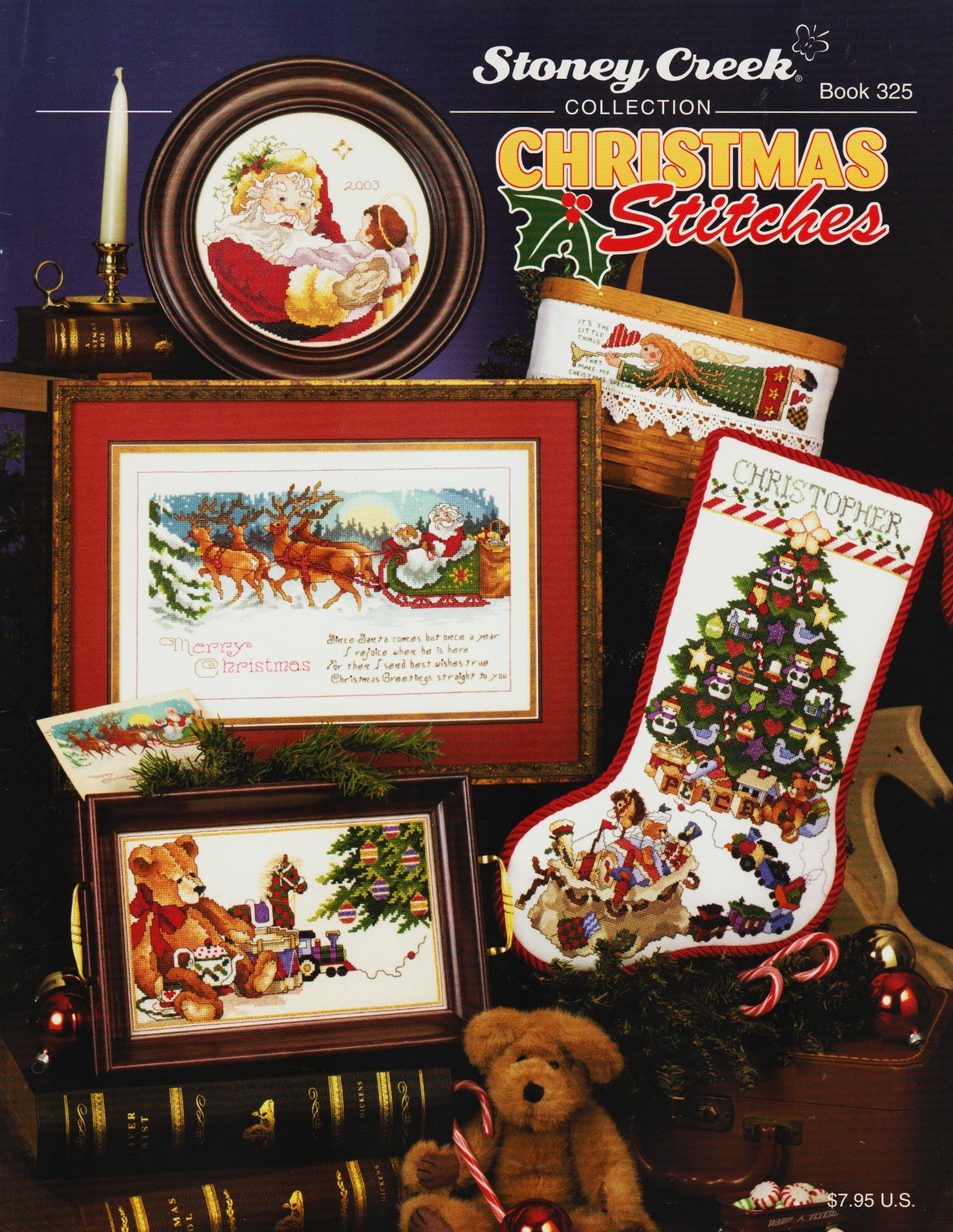 Stoney Creek Christmas Stitches BK325 cross stitch pattern