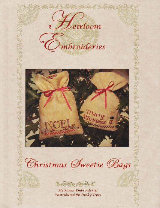 Heirloom Embroideries Christmas Sweetie Bags cross stitch pattern