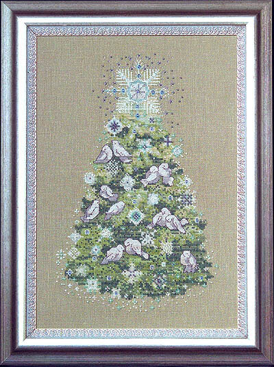Nora Corbett Christmas Tree 2007 cross stitch pattern