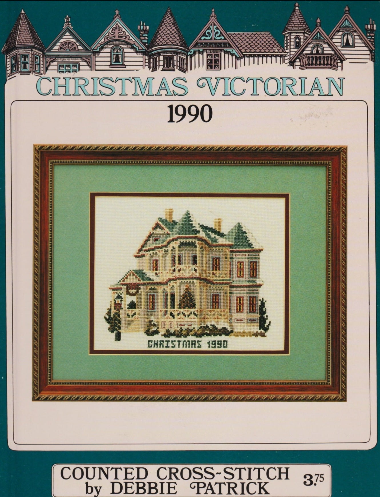 Debbie Patrick Christmas Victorian 1990 cross stitch pattern