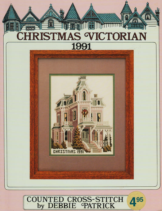 Debbie Patrick Christmas Victorian 1991 cross stitch pattern
