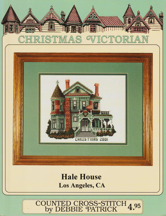 Debbie Patrick Christmas Victorian 2001 Hale House cross stitch pattern