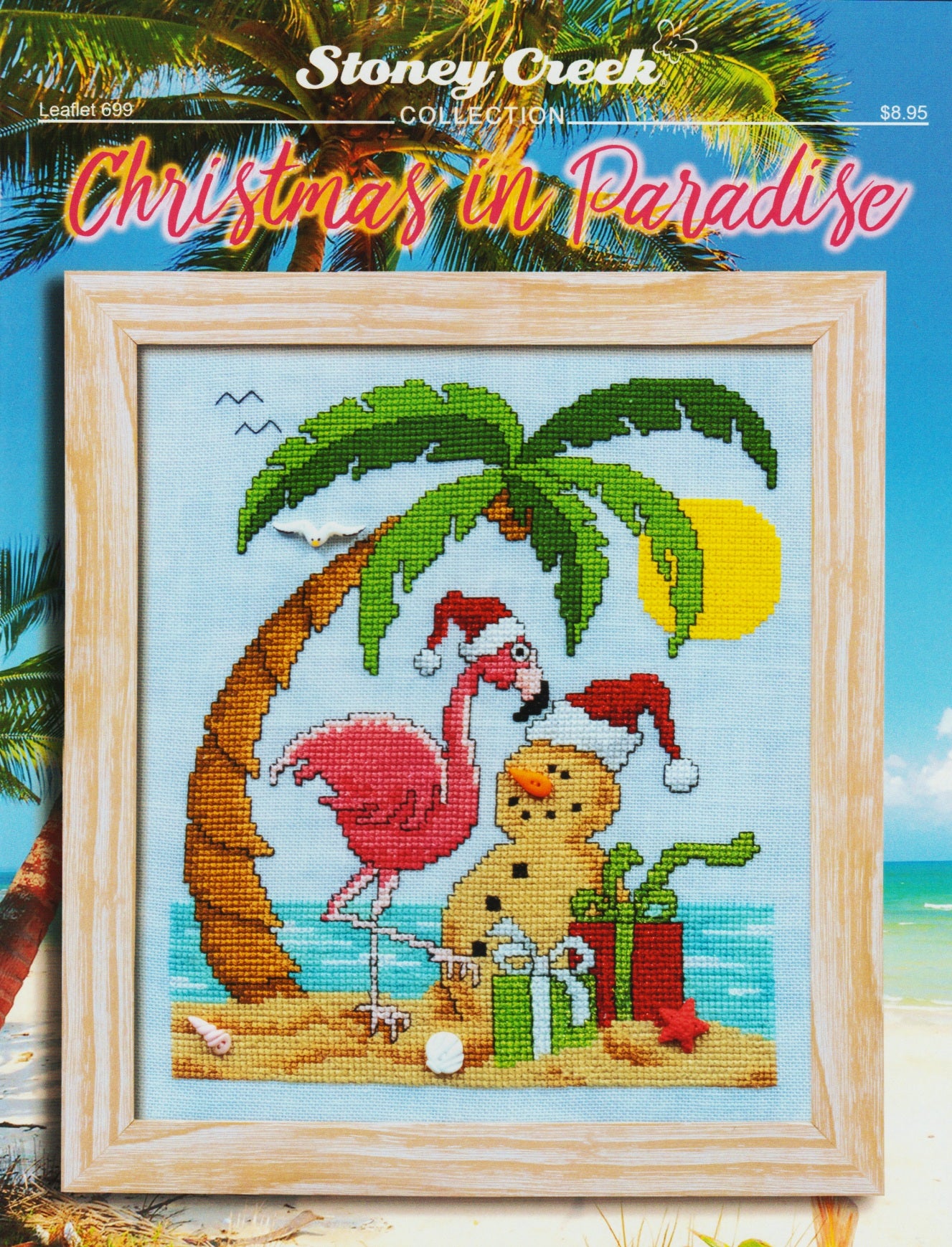 Stoney Creek Christmas in Paradise LFT699 cross stitch pattern