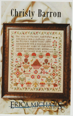 Erica Michaels Christy Barron cross stitch pattern