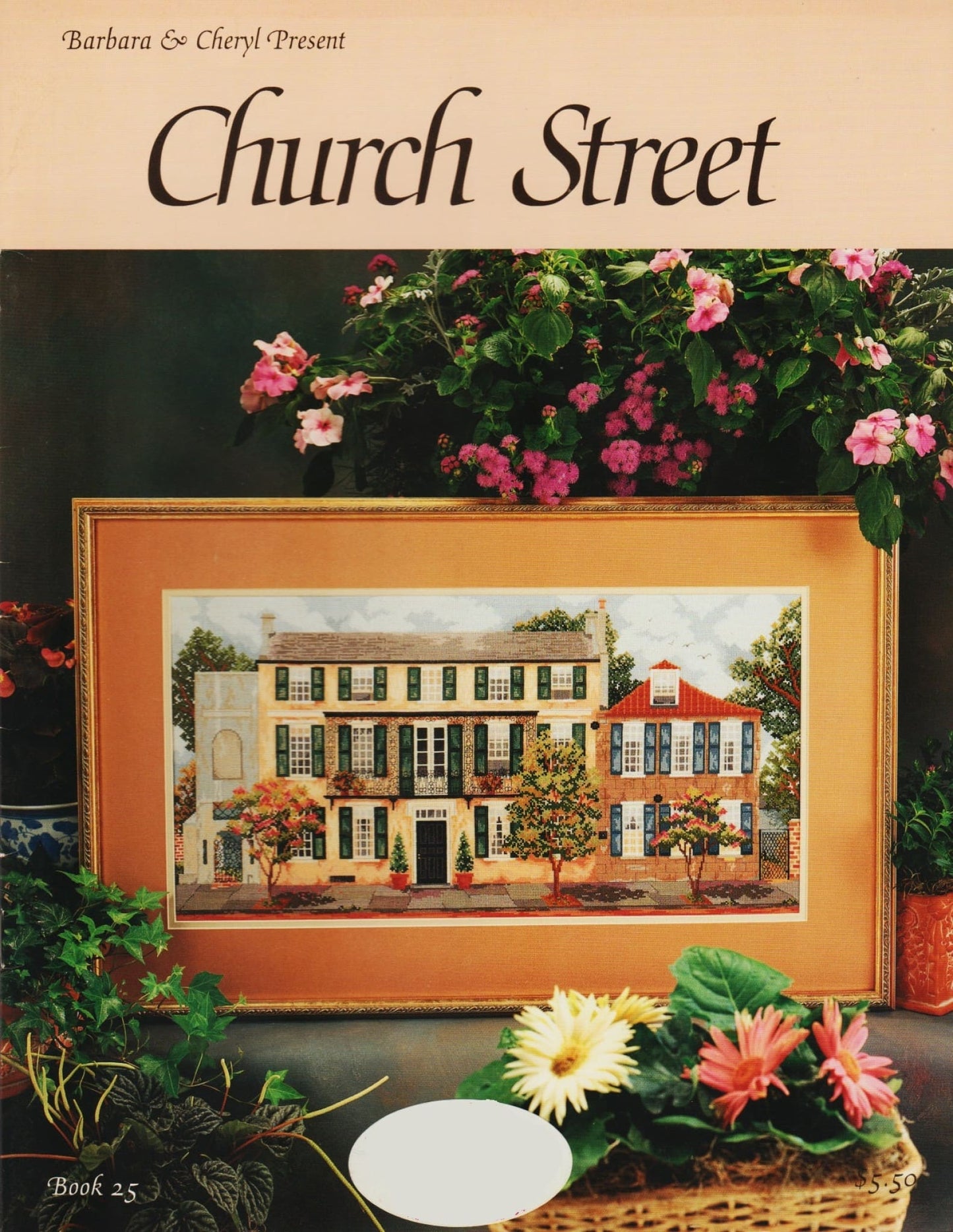 Barbara & Cheryl Church Street 25 cross stitch pattern