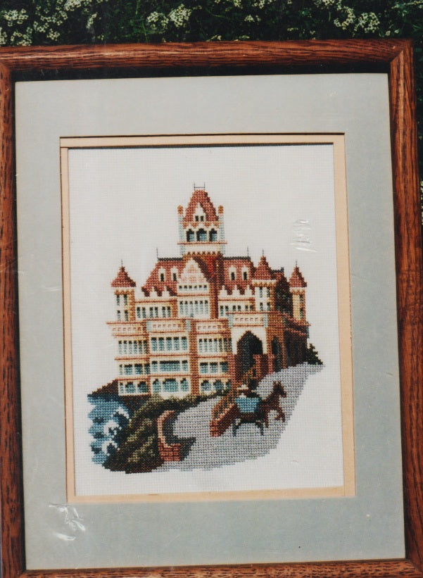 Victorian Shoppe Cliff House 20 cross stitch pattern