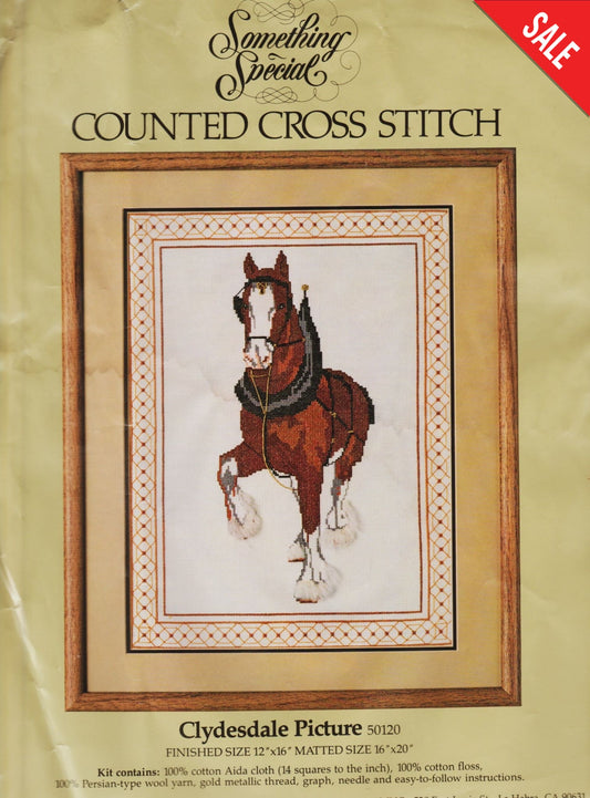 Candamar Clydesdale Picture 50120 cross stitch kit