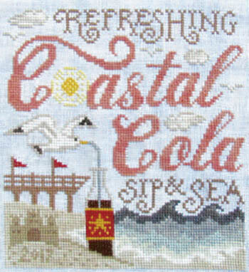 Silver Creek Samplers Coastal Cola cross stitch pattern