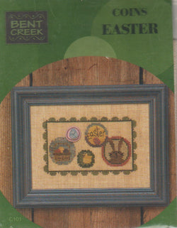 Bent Creek Coins Easter cross stitch kit