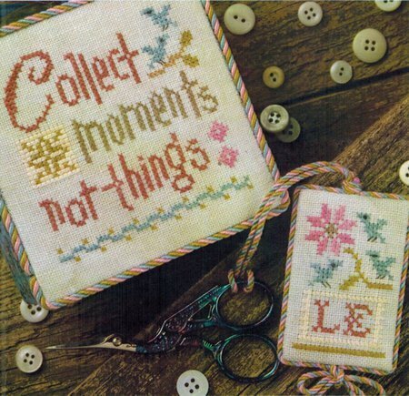 Lizzie Kate Collect Moments S118 cross stitch pattern