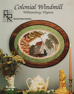 Ronnie Rowe Designs Colonial Windmill cross stitch pattern