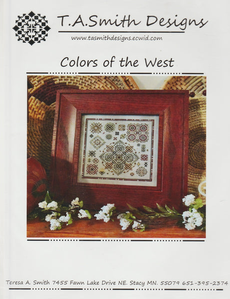T.A. Smith Colors of the West cross stitch pattern