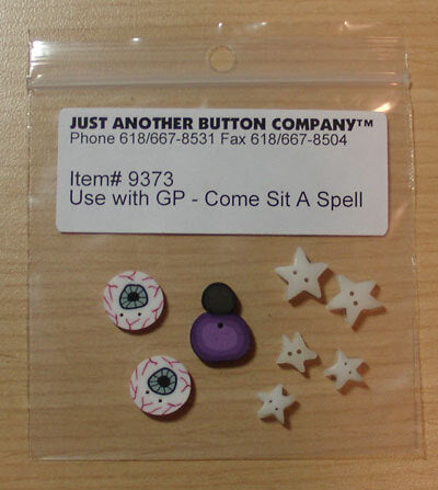 Glendon Place Come Sit A Spell GP-181BP JABC button pack