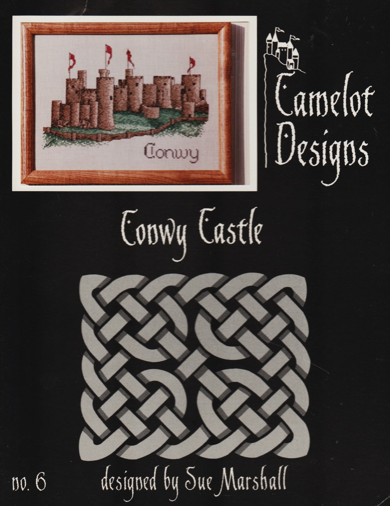 Camelot Designs Conwy Castle 6 cross stitch pattern