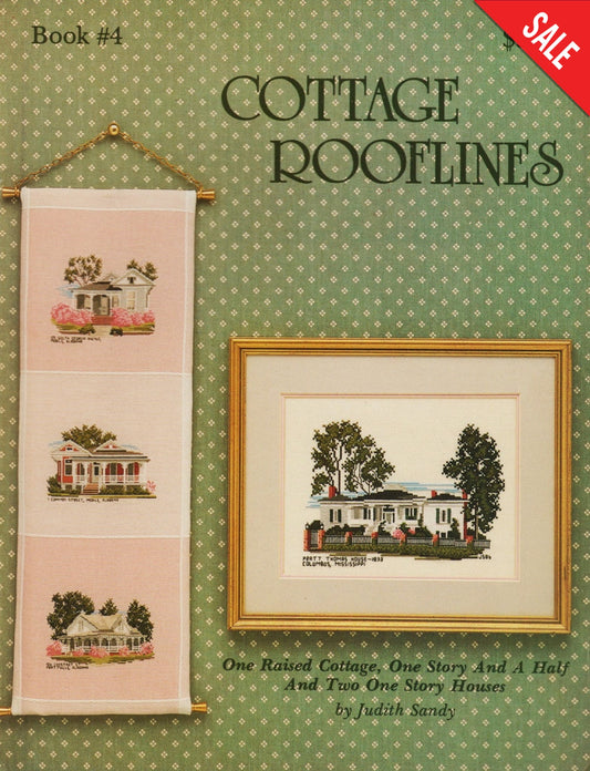 Judith Sandy Cottage Rooflines cross stitch pattern