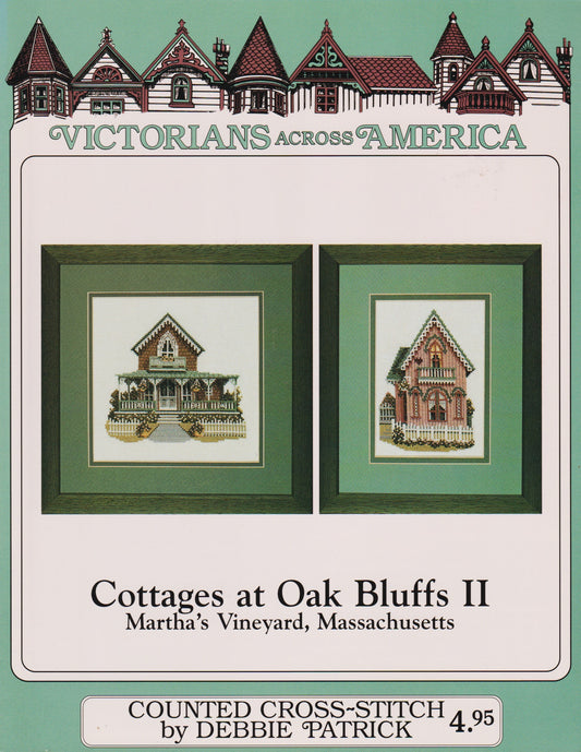 Debbie Patrick Cottages at Oak Bluffs II cross stitch pattern